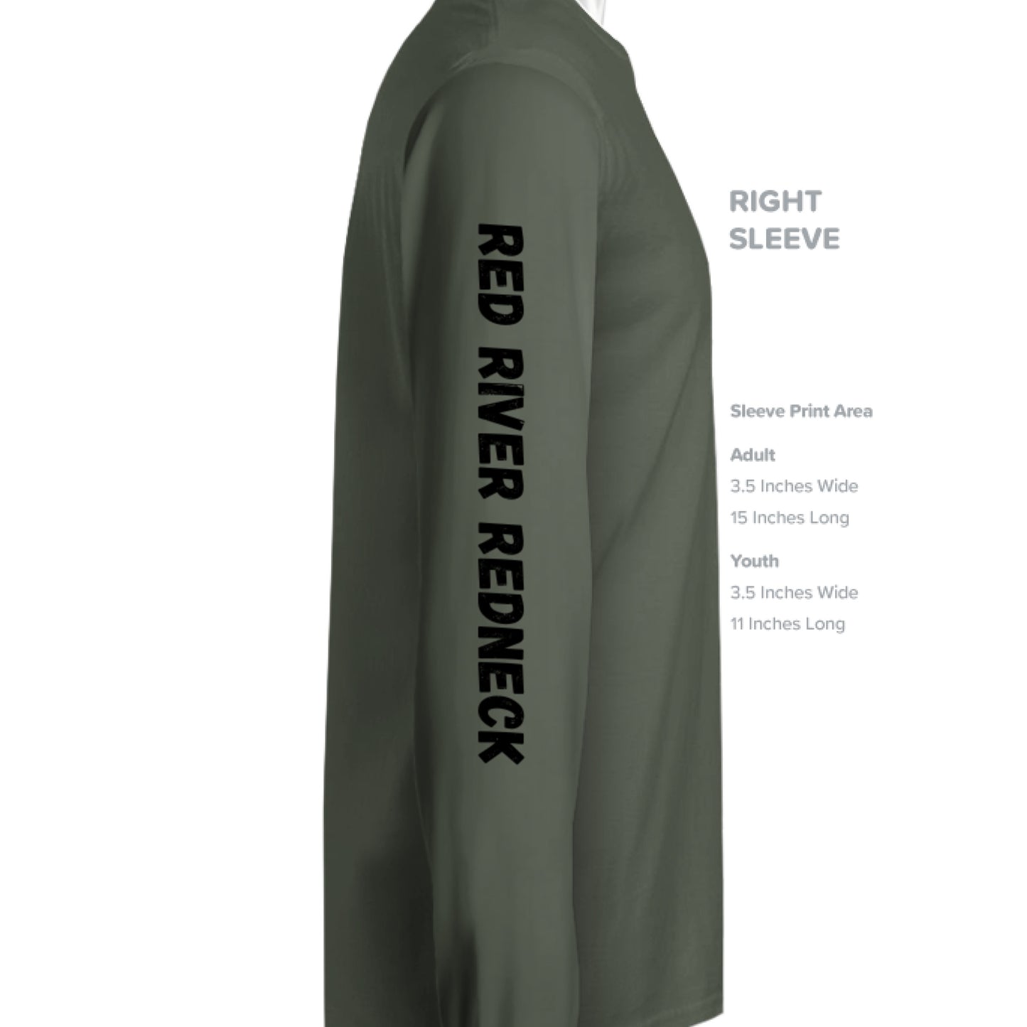 MILITARY GREEN - SLEEVE_RIGHT