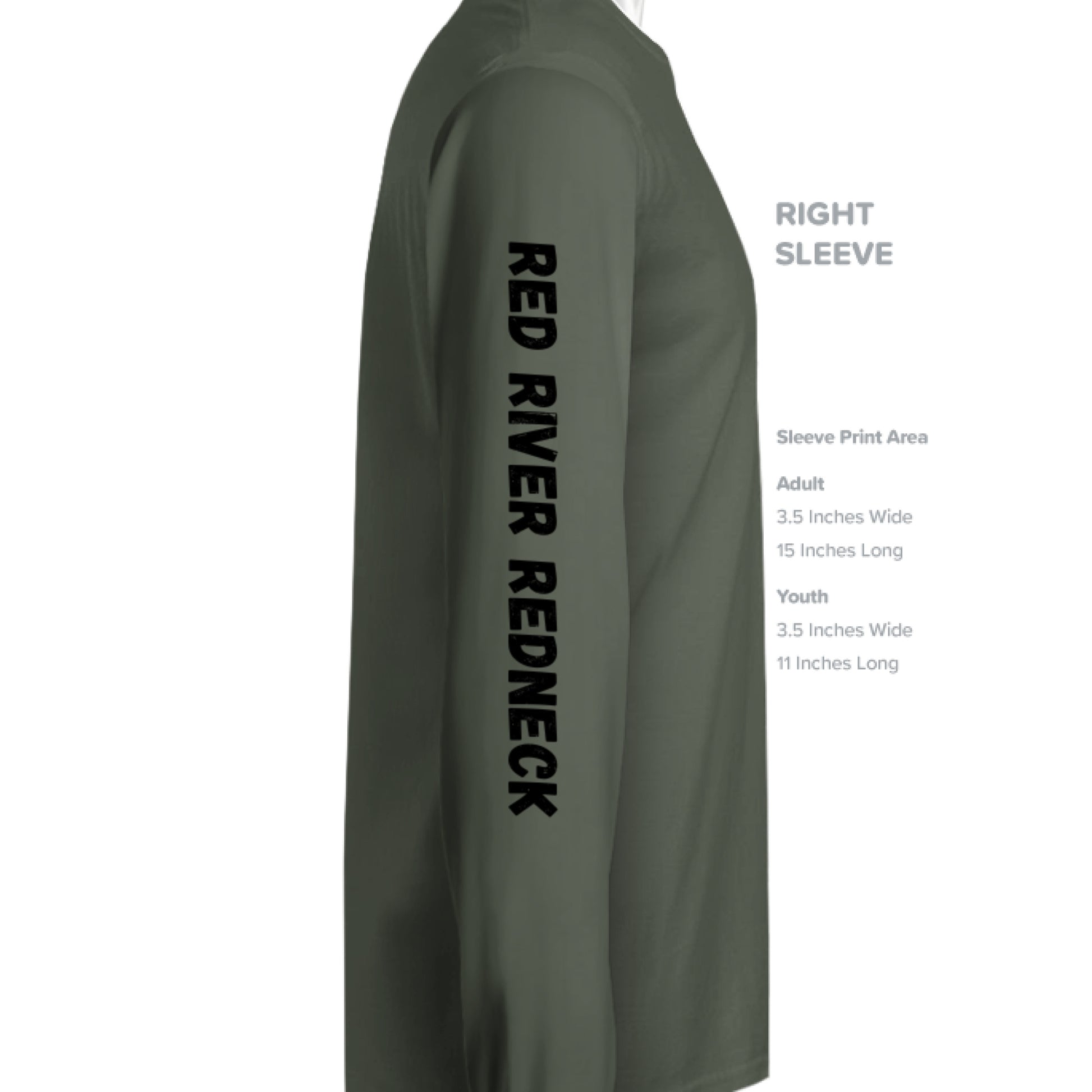 MILITARY GREEN - SLEEVE_RIGHT