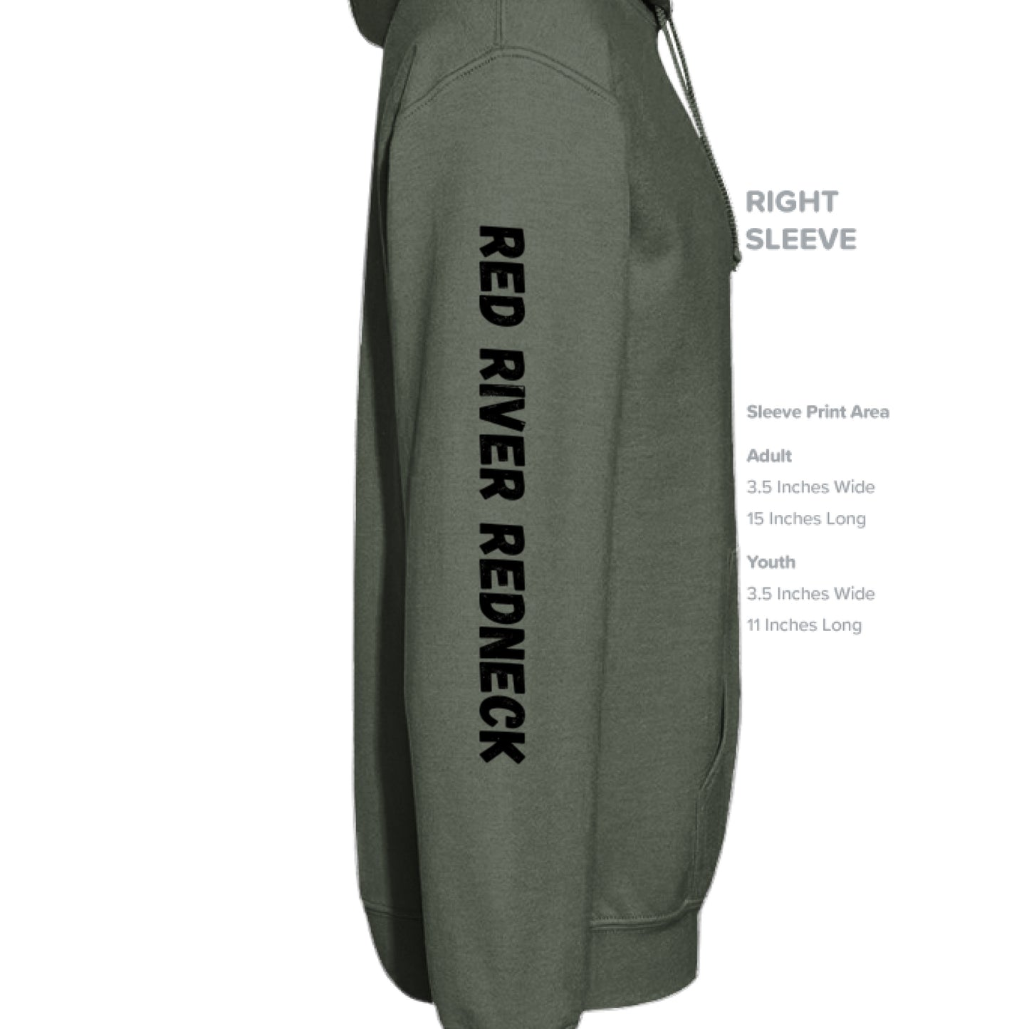 MILITARY GREEN - SLEEVE_RIGHT